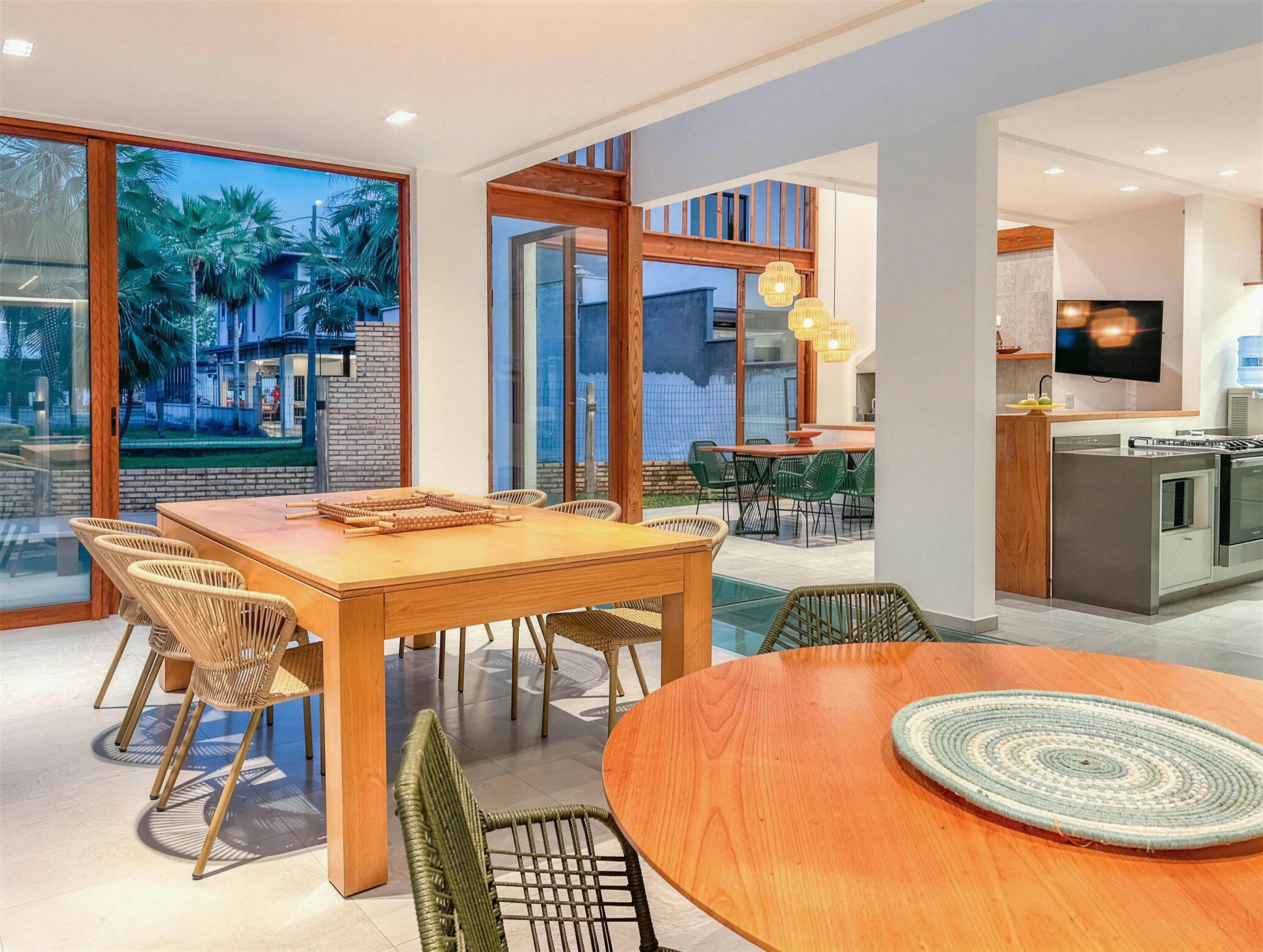 Living and dining