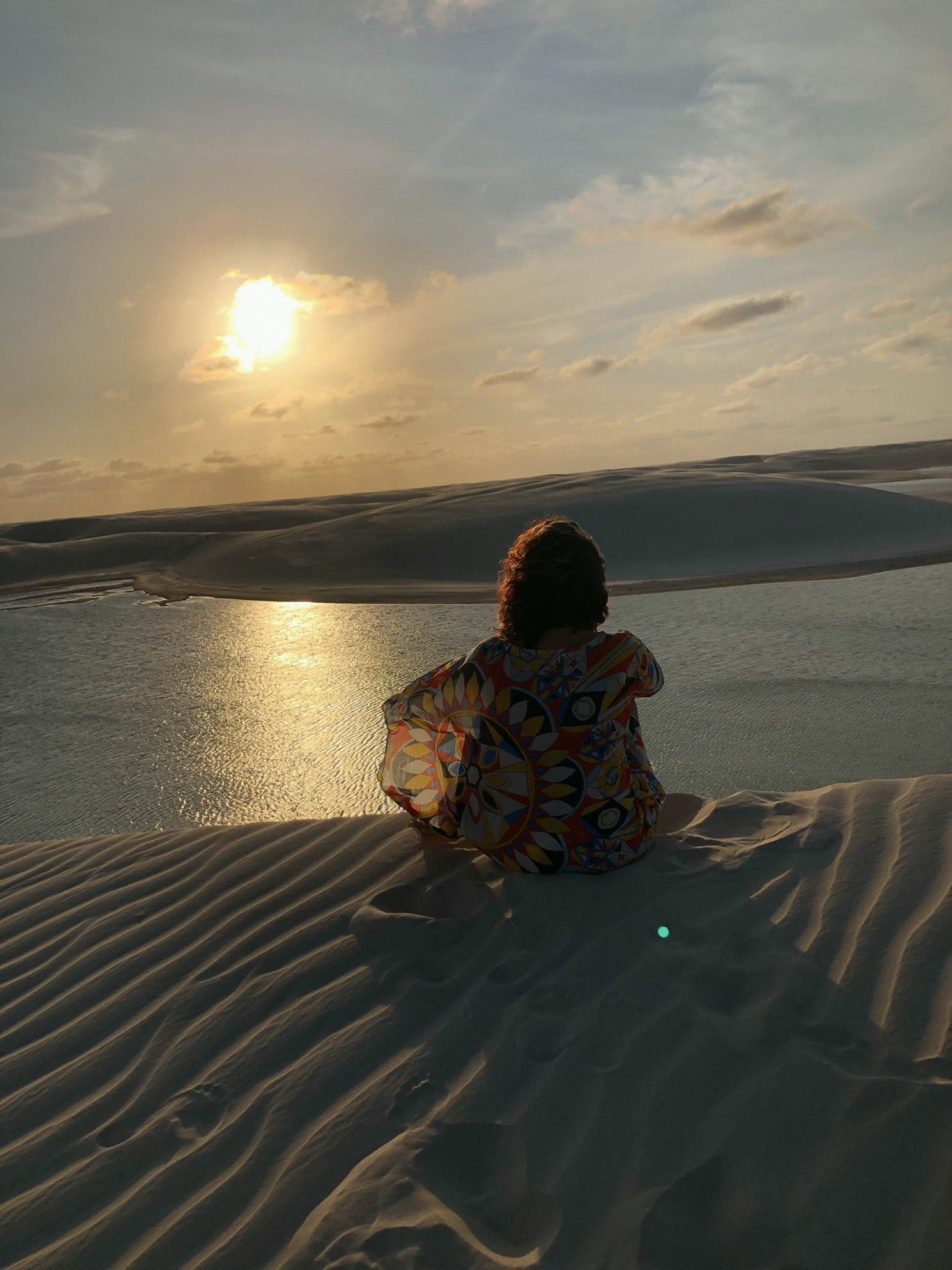 Dusk over the dunes