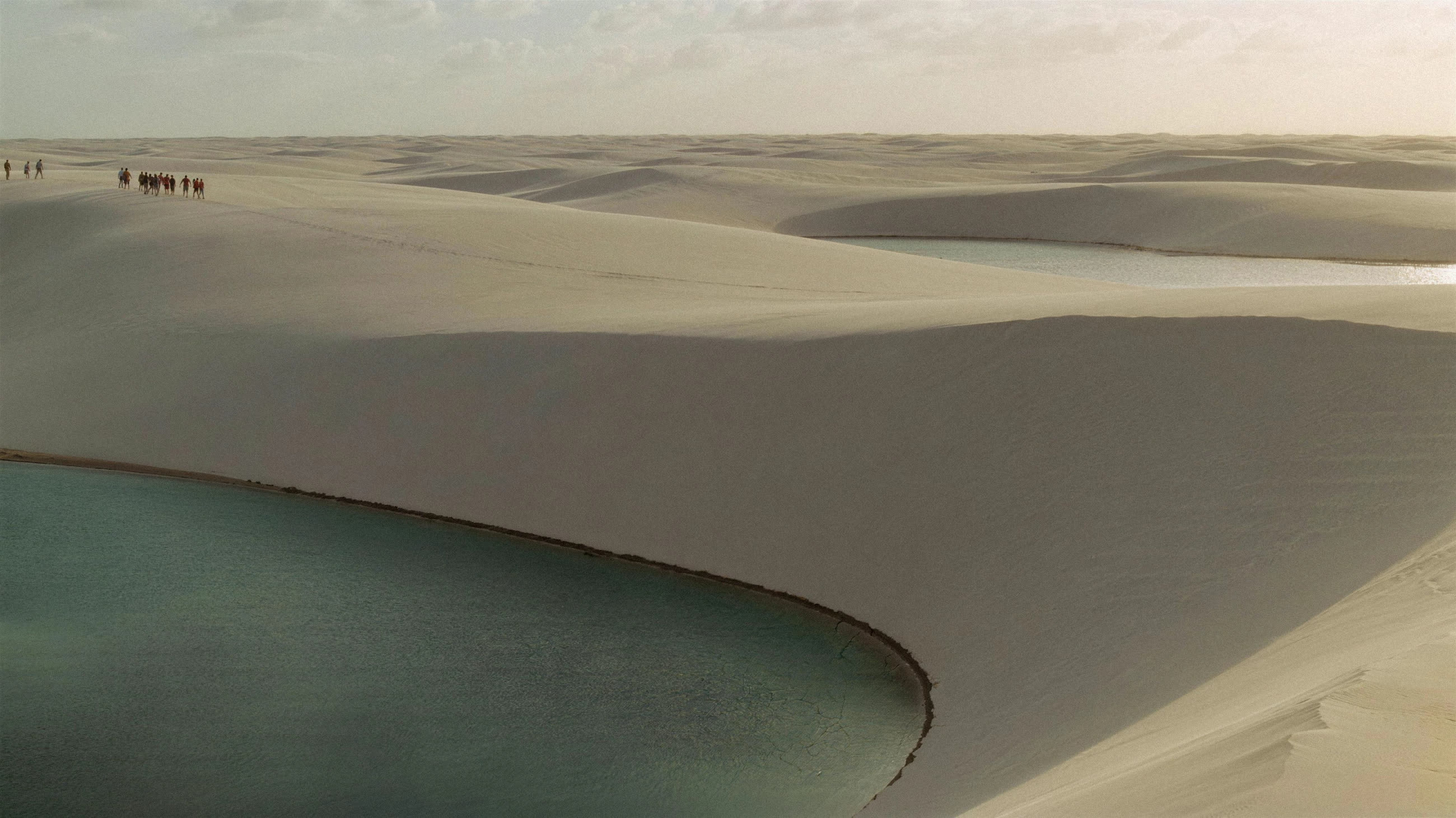 The dunes of Lençóis Maranhenses